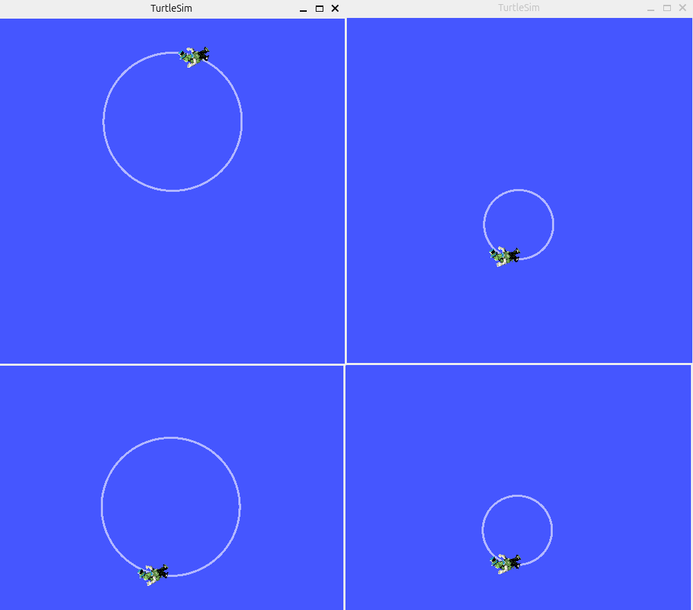 ROS2 Two Turtles Mimicing